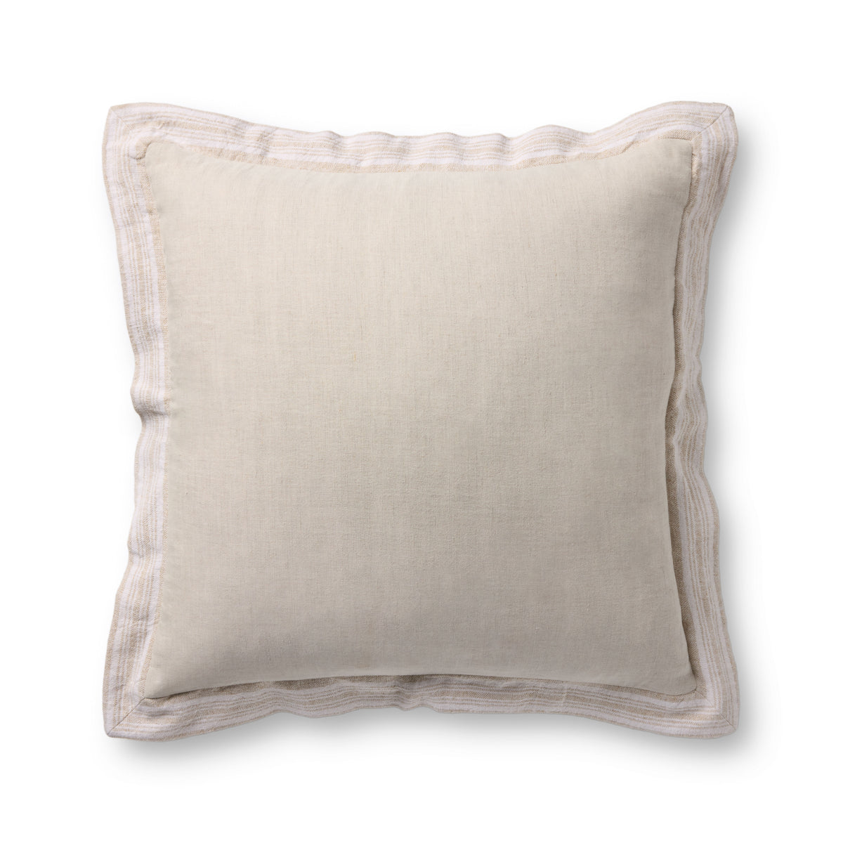 Natural Pillow (Pattern 4) — a Loloi pillow at Laurie Yapp Home.