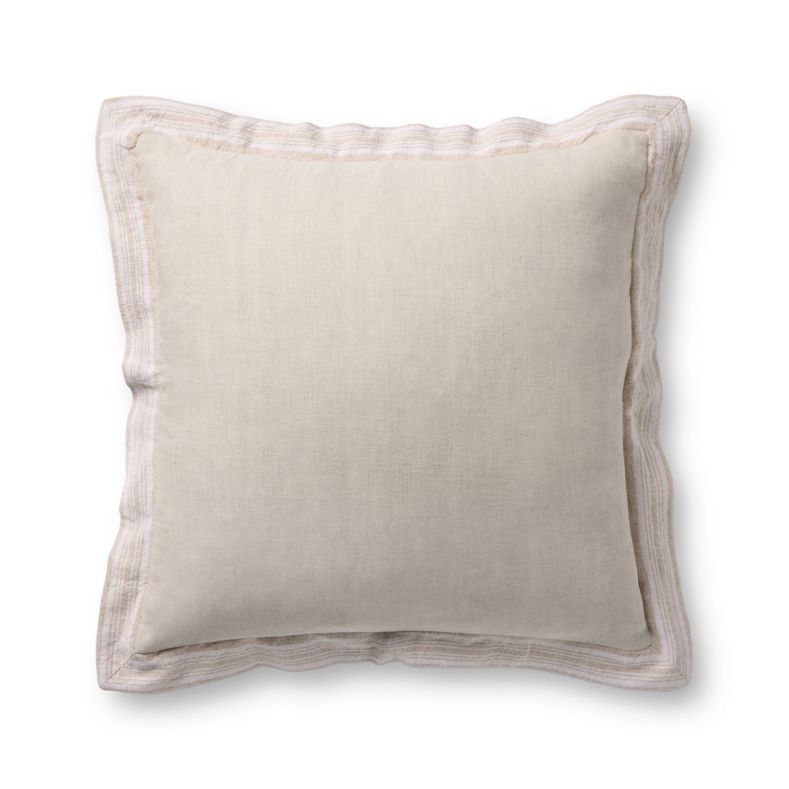 Natural Pillow (Pattern 4) — a Loloi pillow at Laurie Yapp Home.