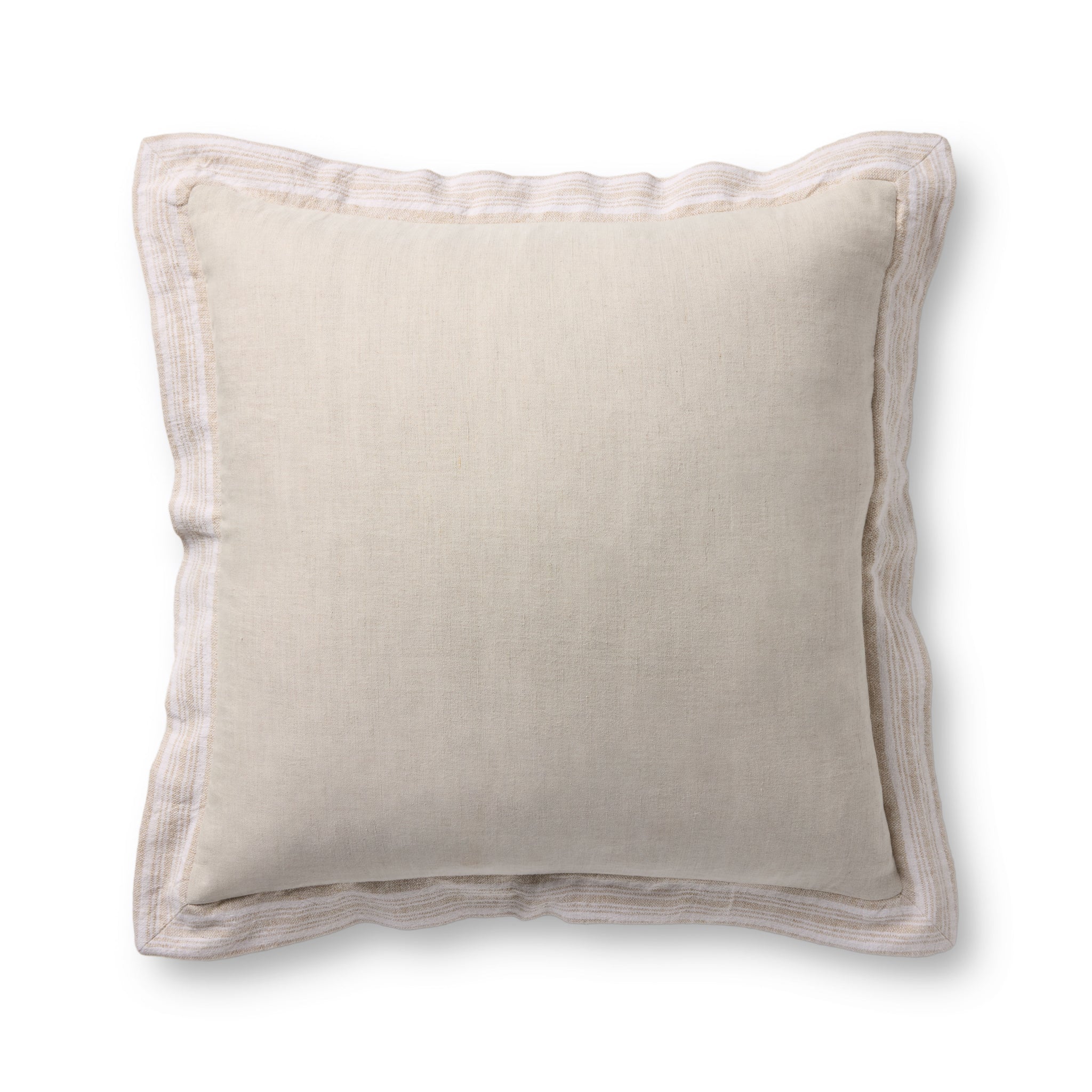 Natural Pillow (Pattern 4) — a Loloi pillow at Laurie Yapp Home.