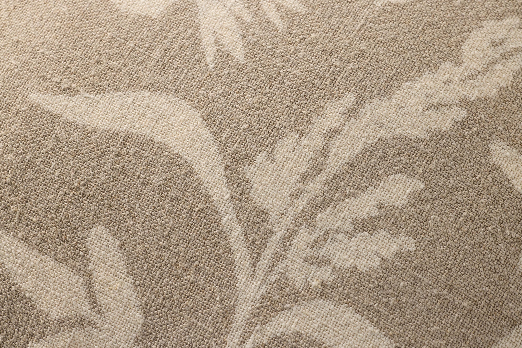 Natural Pillow (Pattern 5) shown from a different angle to reveal its pattern.