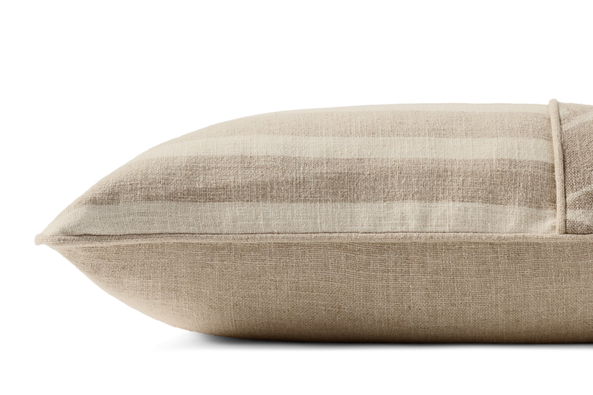 Natural Pillow (Pattern 6) shown from another angle.