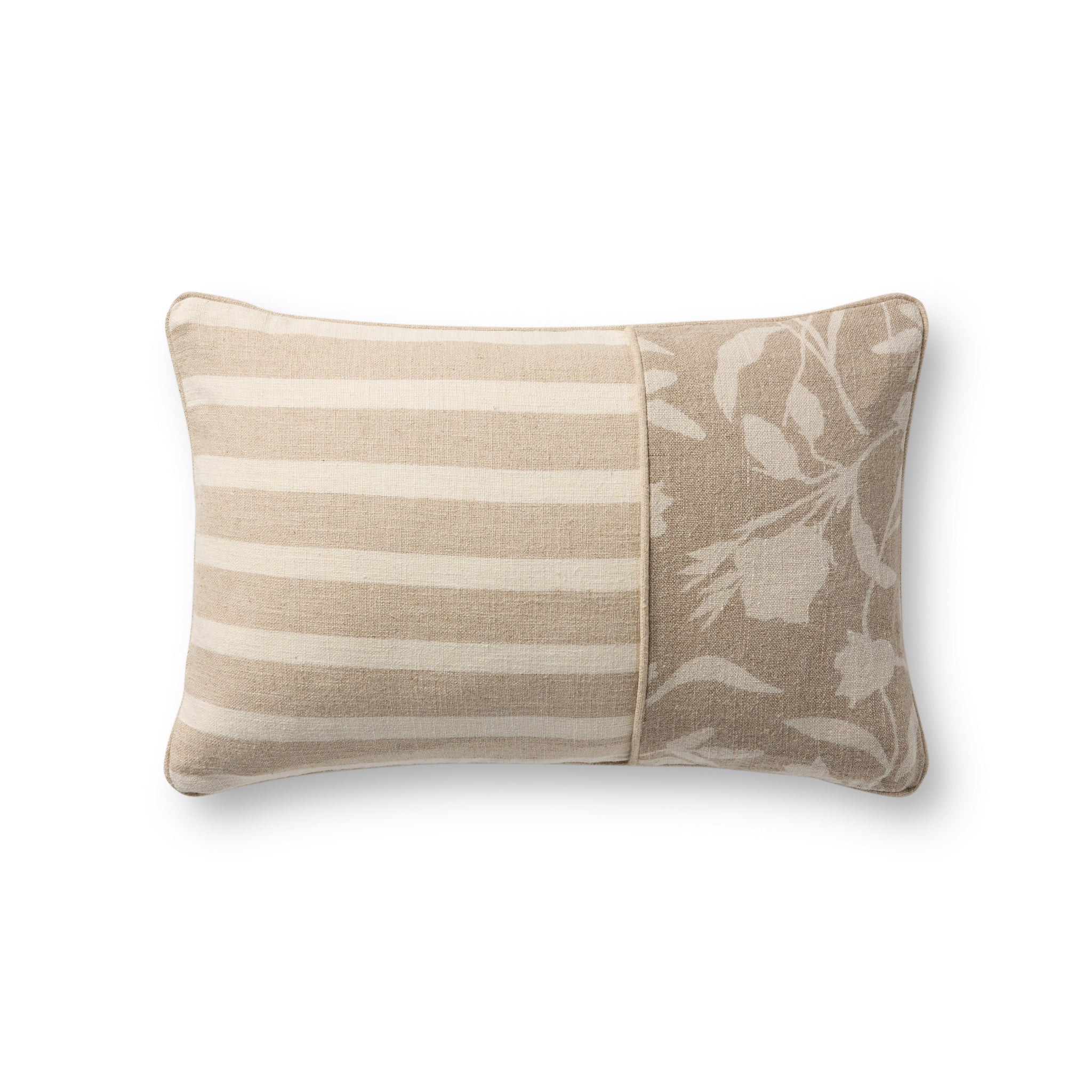 Natural Pillow (Pattern 6) — a Loloi pillow at Laurie Yapp Home.