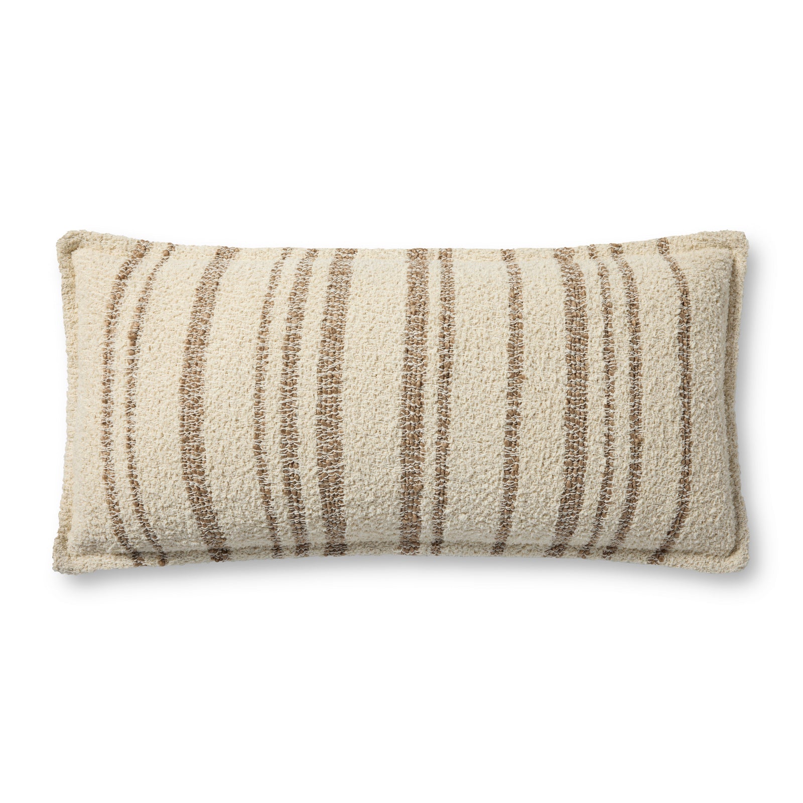 Natural / Tan Pillow — a Loloi pillow at Laurie Yapp Home.