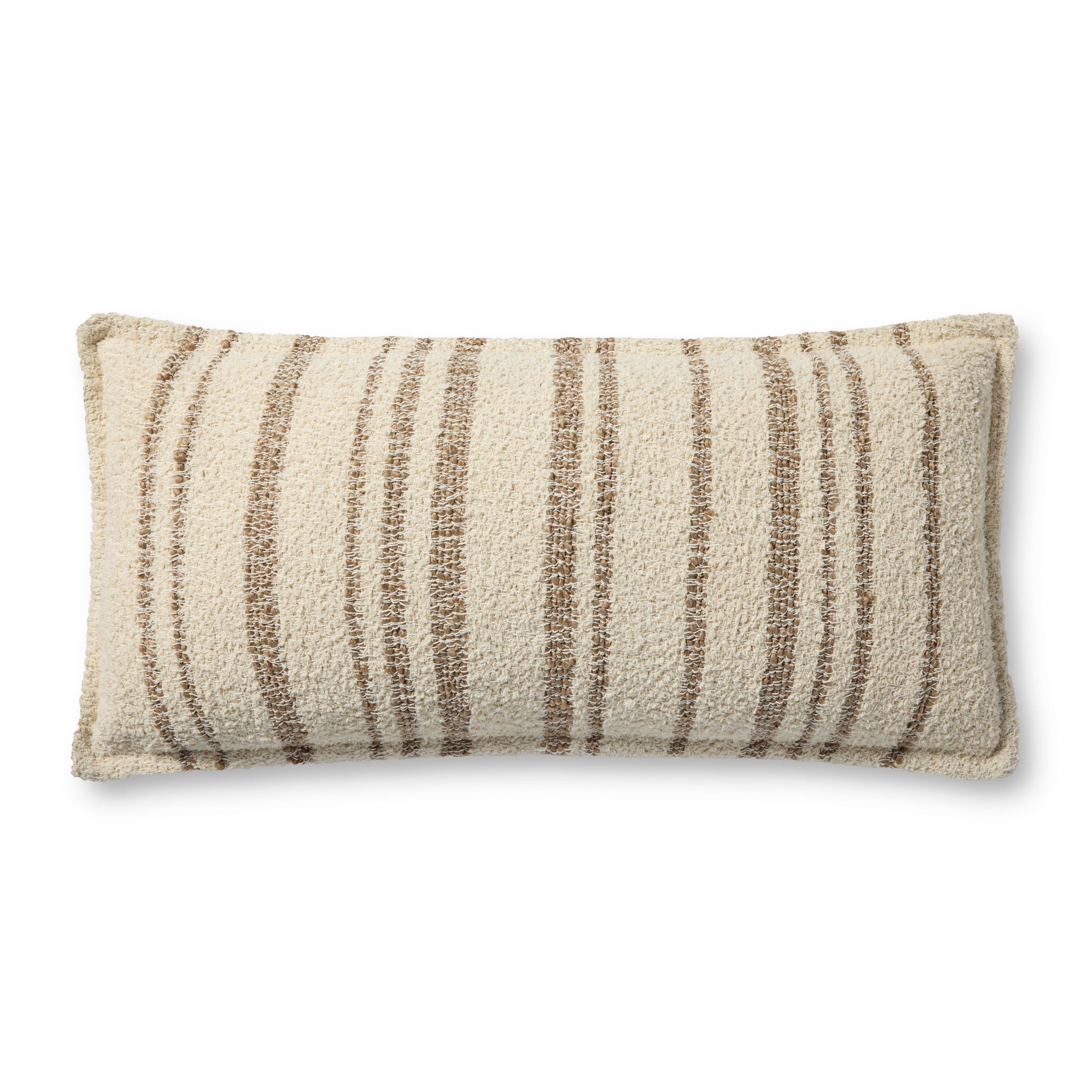 Natural / Tan Pillow — a Loloi pillow at Laurie Yapp Home.