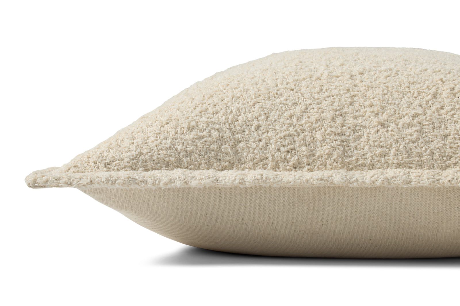 Natural / Charcoal Pillow — a Loloi pillow at Laurie Yapp Home.