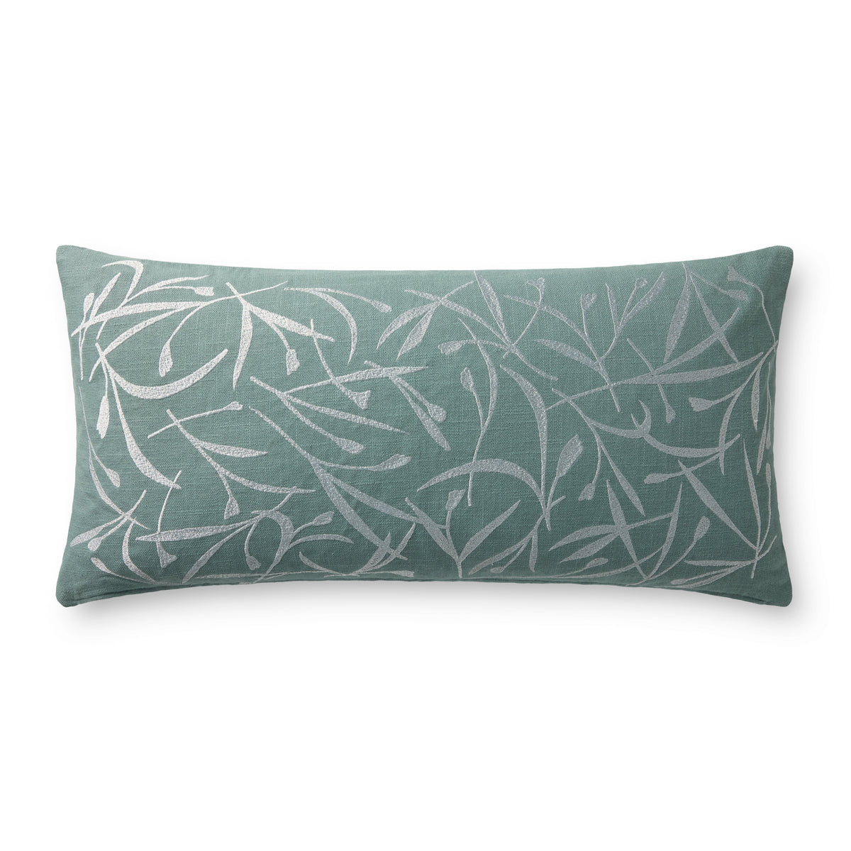 Blue Pillow (Pattern 6) — a Loloi pillow at Laurie Yapp Home.