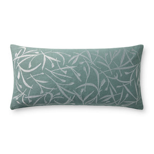 Blue Pillow (Pattern 6) — a Loloi pillow at Laurie Yapp Home.
