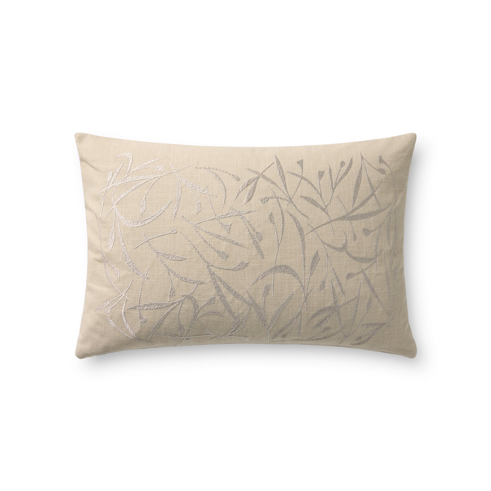 Ivory Pillow (Pattern 5) — a Loloi pillow at Laurie Yapp Home.