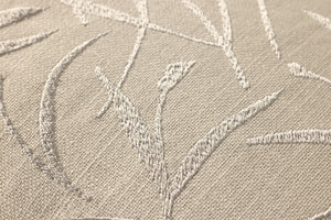 Ivory Pillow (Pattern 5) shown from a different angle to reveal its pattern.