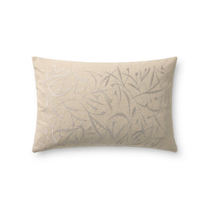 Ivory Pillow (Pattern 5) — a Loloi pillow at Laurie Yapp Home.