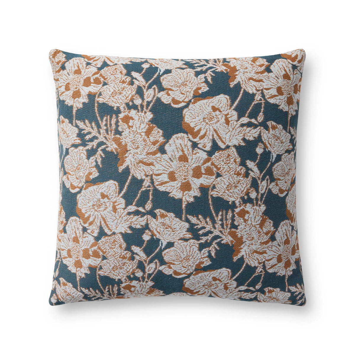 Matilda Blue / Orange Pillow — a Loloi pillow at Laurie Yapp Home.
