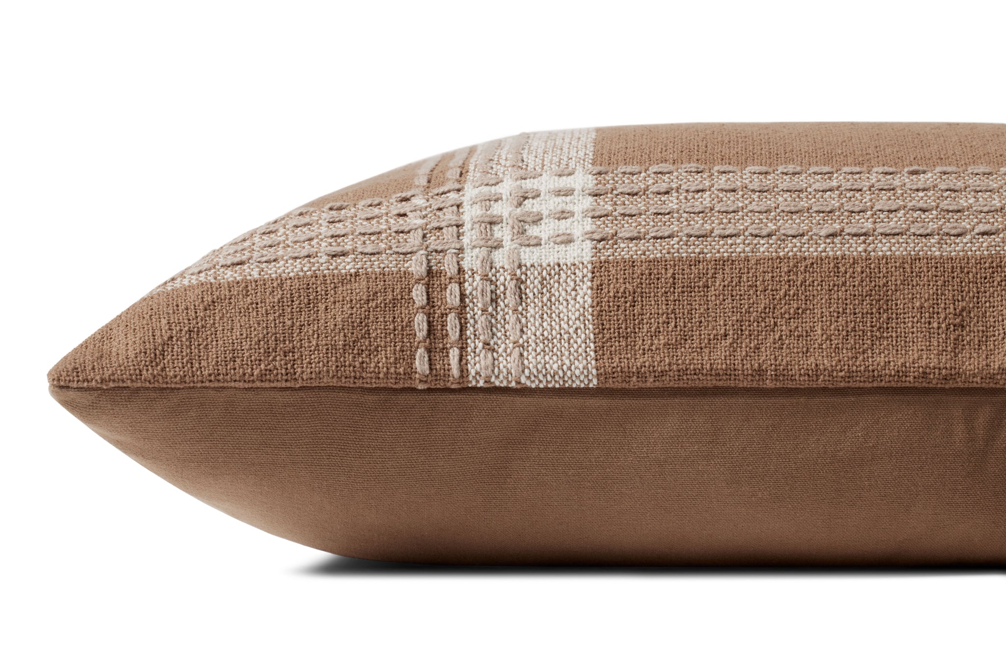 Rust / Multi Pillow (Pattern 2) shown from another angle.