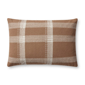 Rust / Multi Pillow (Pattern 2) — a Loloi pillow at Laurie Yapp Home.