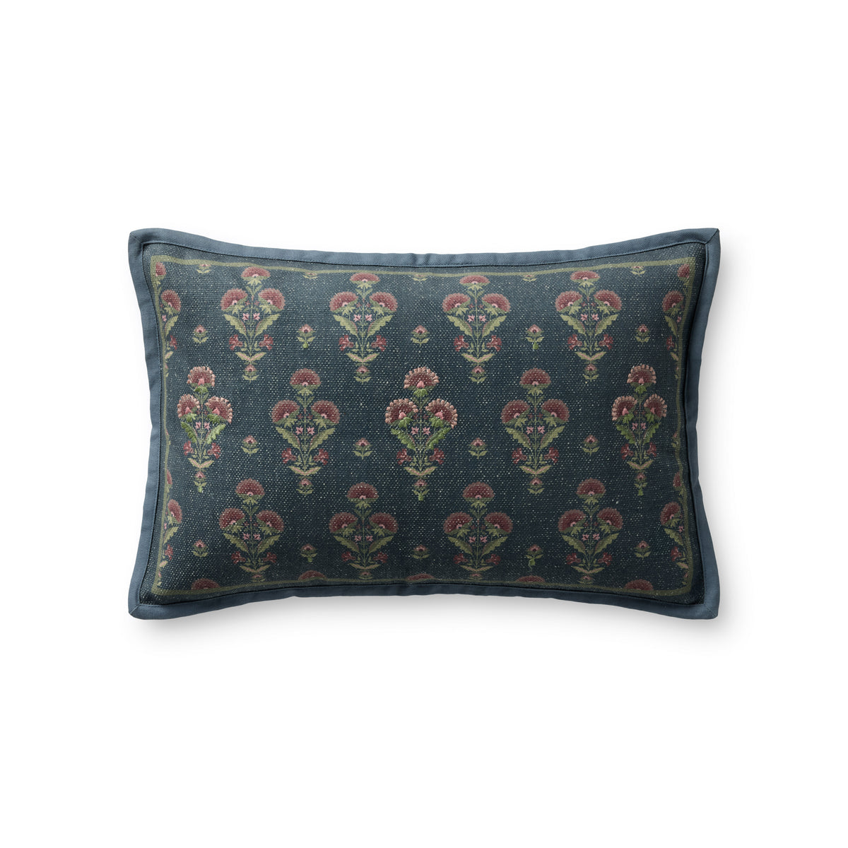 Marigold Blue / Multi Pillow — a Loloi pillow at Laurie Yapp Home.