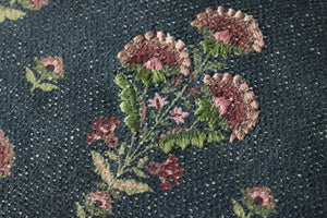 Marigold Blue / Multi Pillow shown from another angle.
