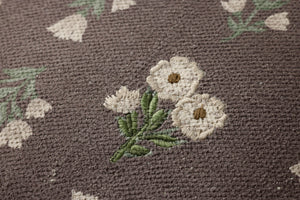 Posie Mauve / Multi Pillow shown from another angle.