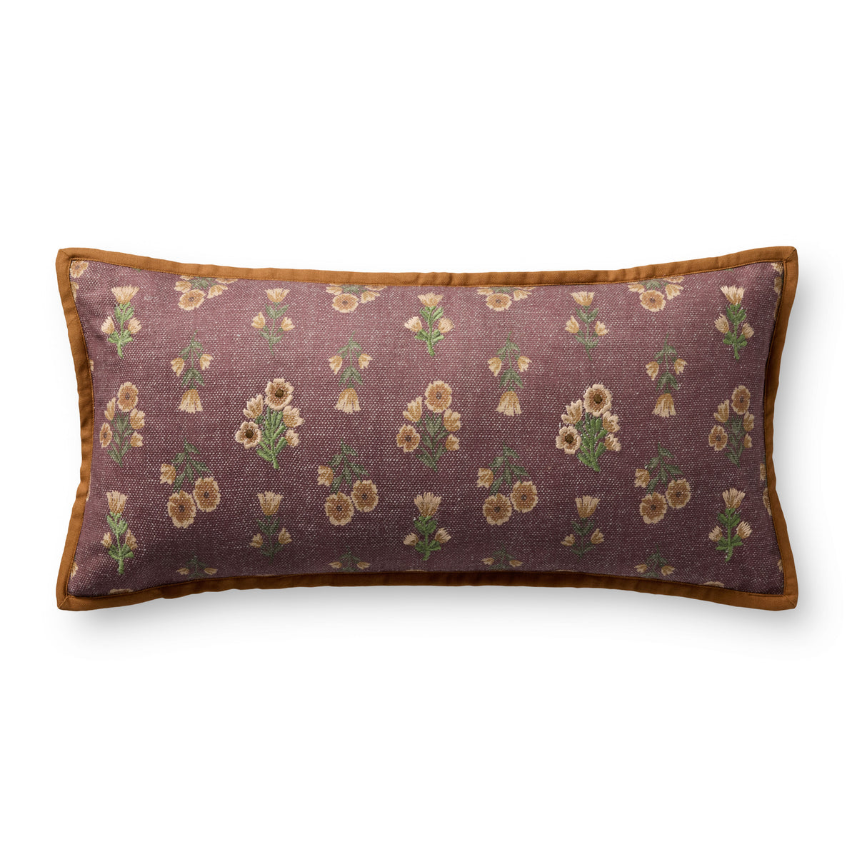 Posie Wine / Multi Pillow — a Loloi pillow at Laurie Yapp Home.