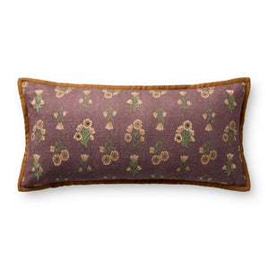 Posie Wine / Multi Pillow — a Loloi pillow at Laurie Yapp Home.