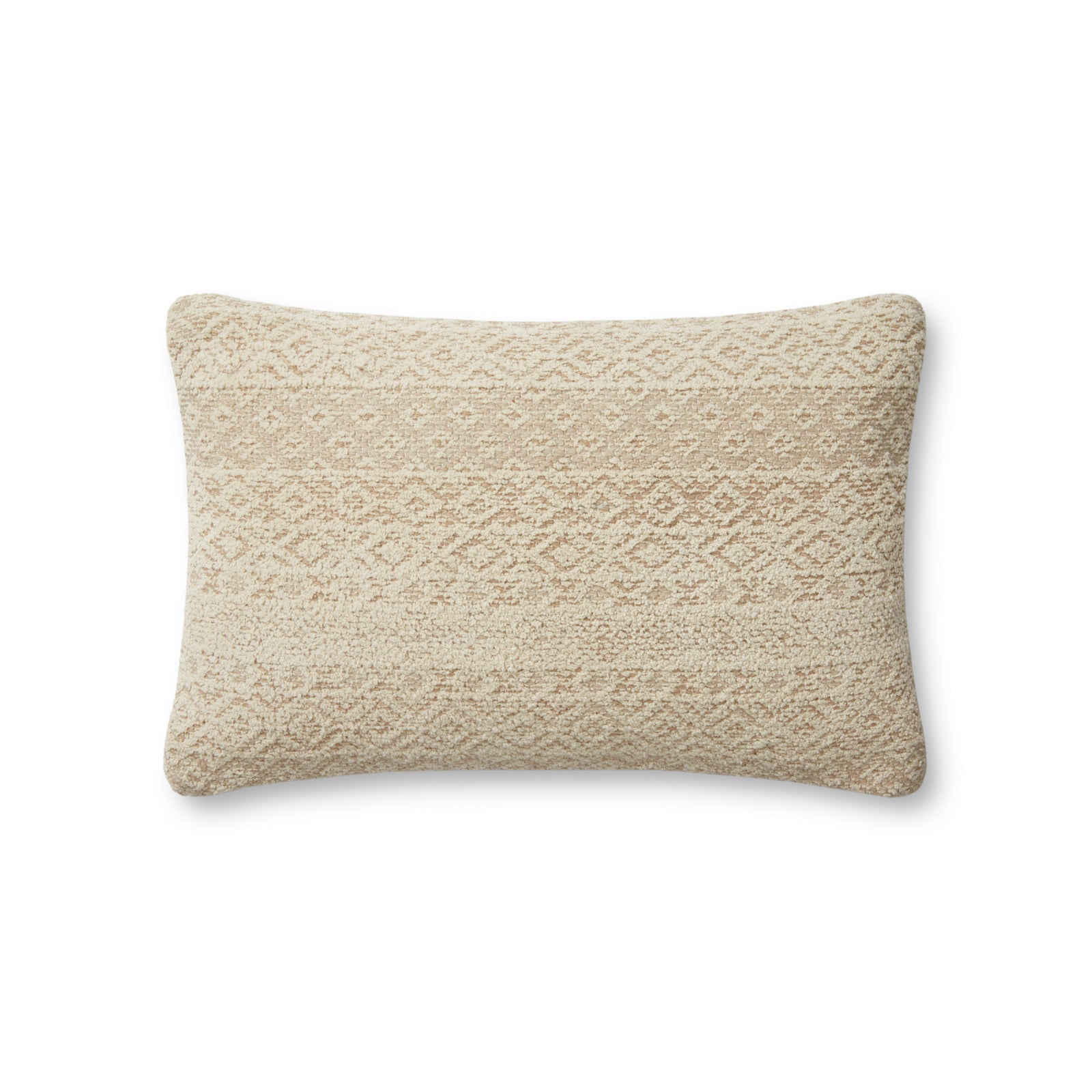Henderson Sand / Ivory Pillow — a Loloi pillow at Laurie Yapp Home.