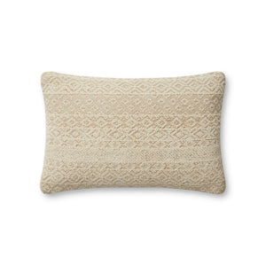 Henderson Sand / Ivory Pillow — a Loloi pillow at Laurie Yapp Home.