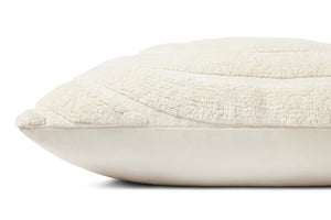 Ivory Pillow (Pattern 7) shown from another angle.