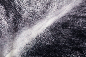 Charcoal Pillow (Pattern 4) shown from a different angle to reveal its pattern.