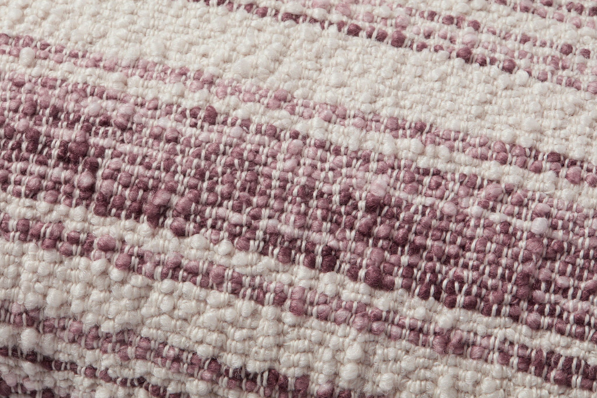 Burgundy / Ivory Pillow shown from another angle.