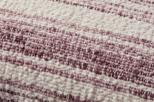 Burgundy / Ivory Pillow shown from another angle.
