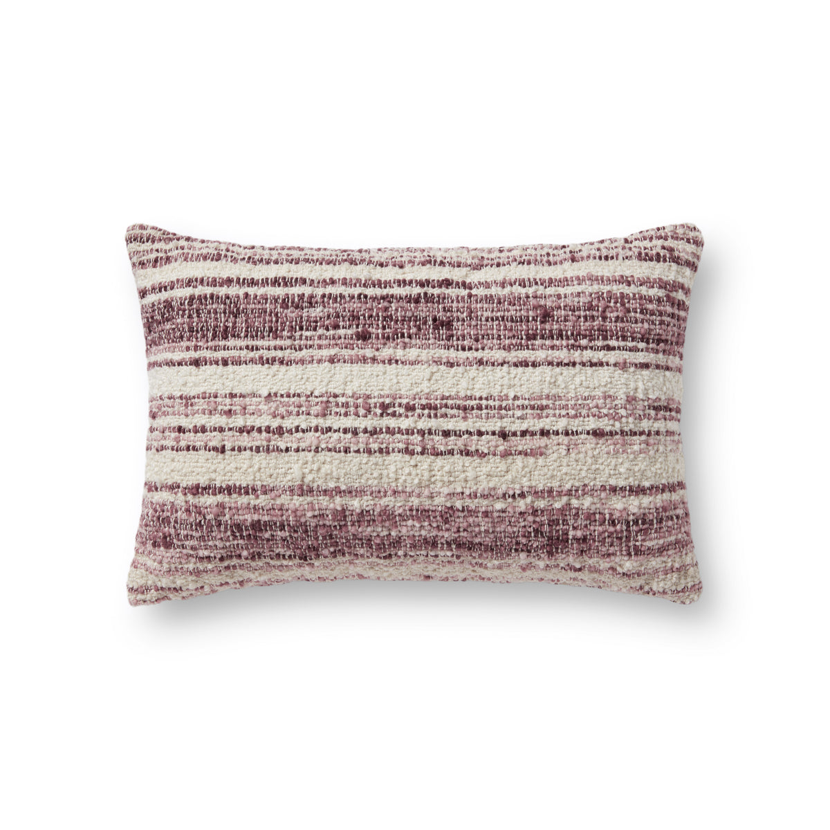 Burgundy / Ivory Pillow — a Loloi pillow at Laurie Yapp Home.