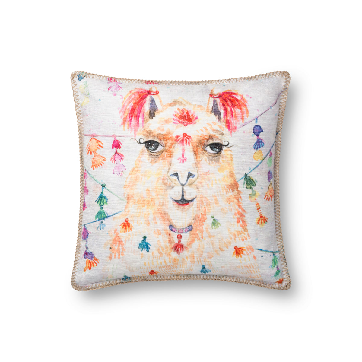 Multi Pillow (Pattern 6) — a Loloi pillow at Laurie Yapp Home.