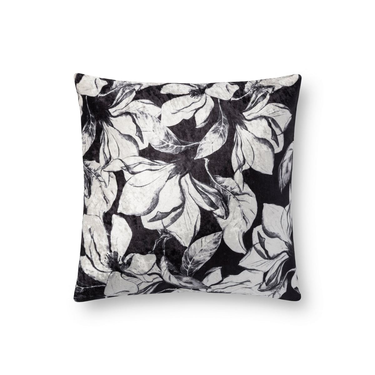 Black / White Pillow (Pattern 2) — a Loloi pillow at Laurie Yapp Home.
