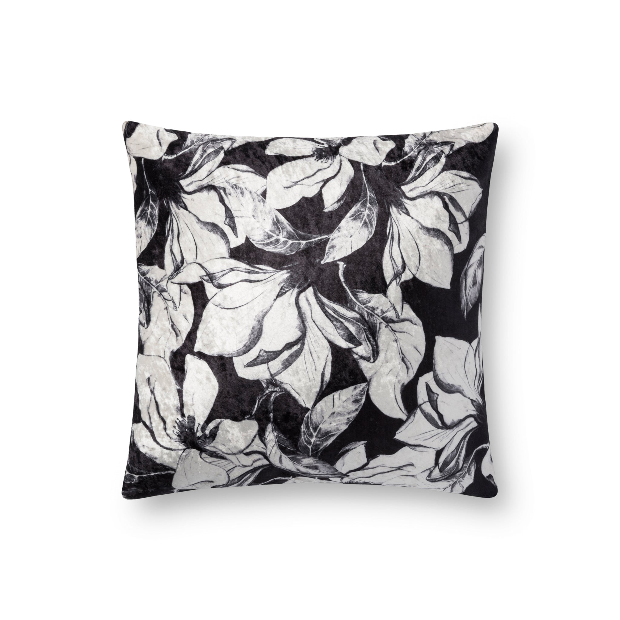 Black / White Pillow (Pattern 2) — a Loloi pillow at Laurie Yapp Home.