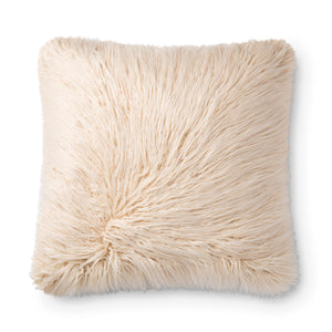 Multi / Ivory Pillow (Pattern 1) shown from another angle.