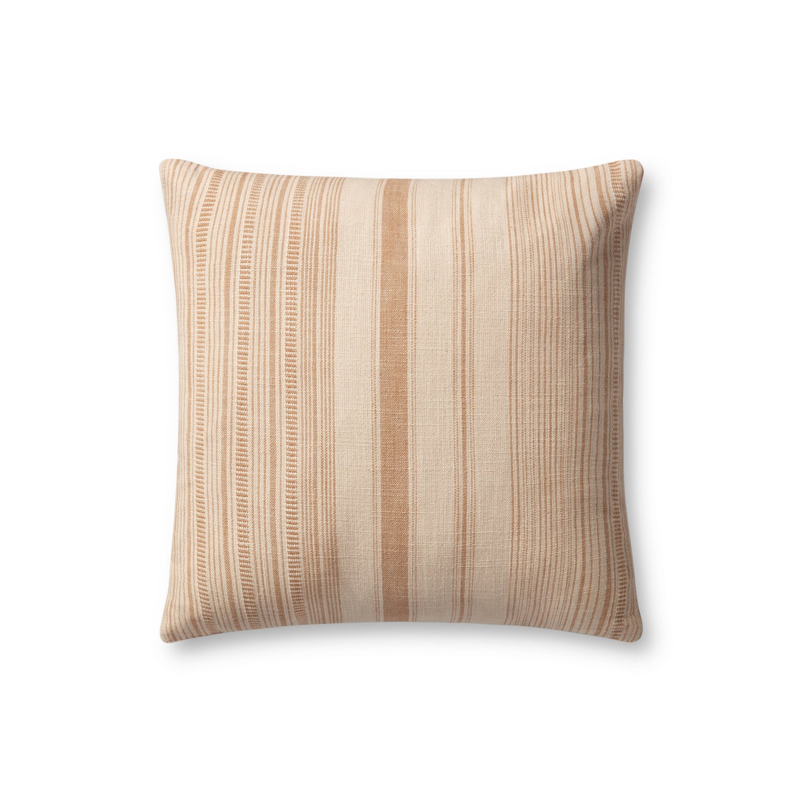 Celina Ivory / Wheat Pillow — a Loloi pillow at Laurie Yapp Home.
