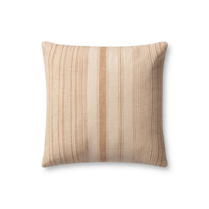 Celina Ivory / Wheat Pillow — a Loloi pillow at Laurie Yapp Home.