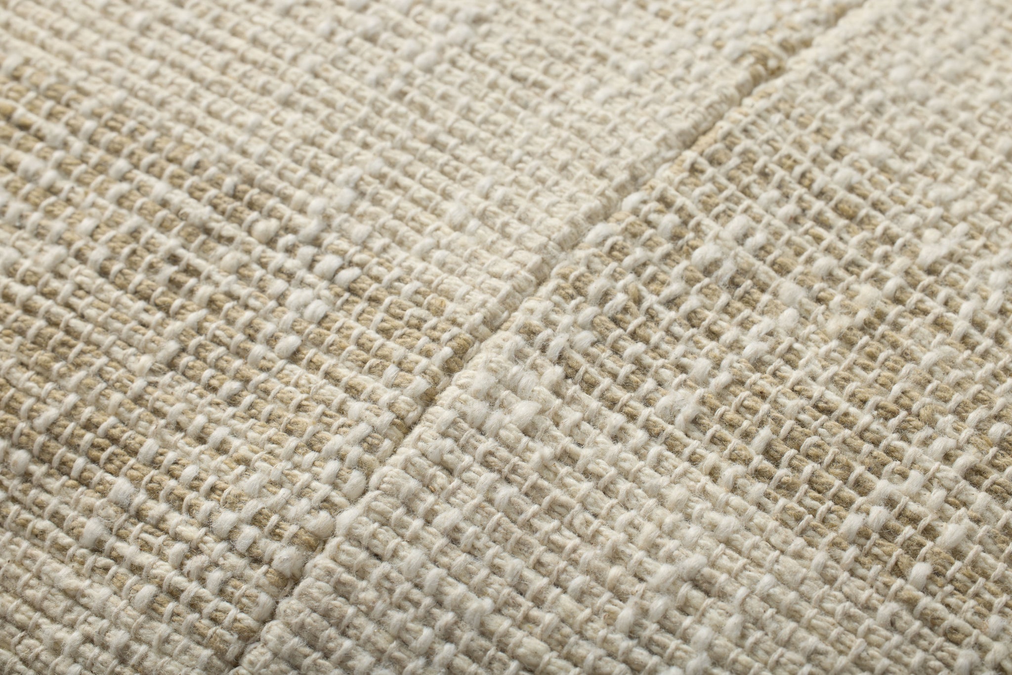 Beige / Natural Pillow (Pattern 2) shown from a different angle to reveal its pattern.