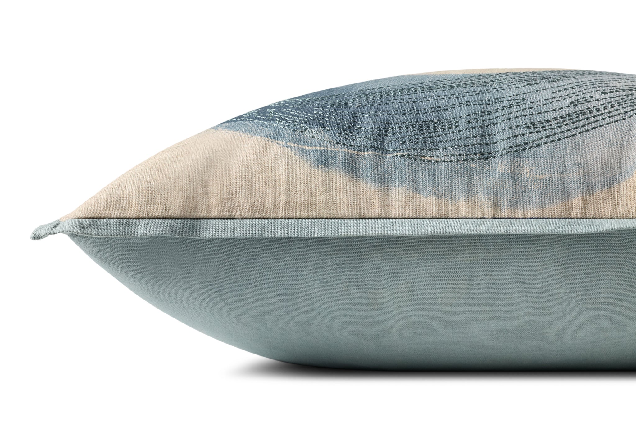 Blue Pillow (Pattern 7) shown from another angle.