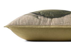 Green Pillow (Pattern 7) shown from a different angle to reveal its pattern.