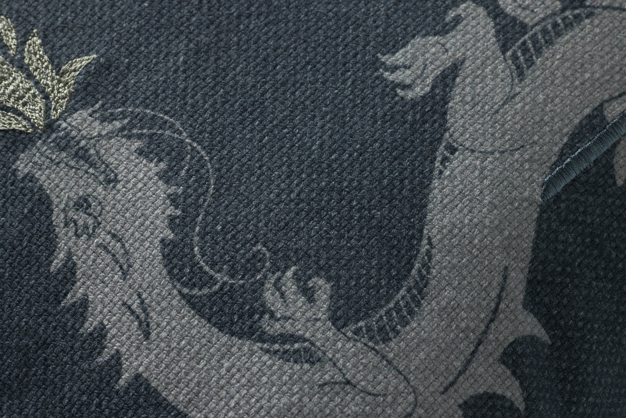 Blue Pillow (Pattern 8) shown from a different angle to reveal its pattern.