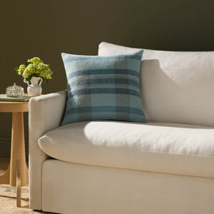 Andi Blue / Multi Pillow shown from another angle.