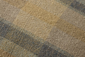 Andi Yellow / Blue Pillow shown from another angle.
