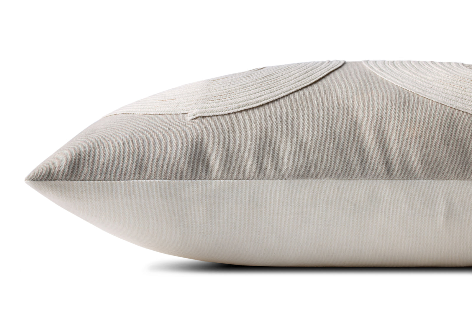 Taupe / Natural Pillow — a Loloi pillow at Laurie Yapp Home.