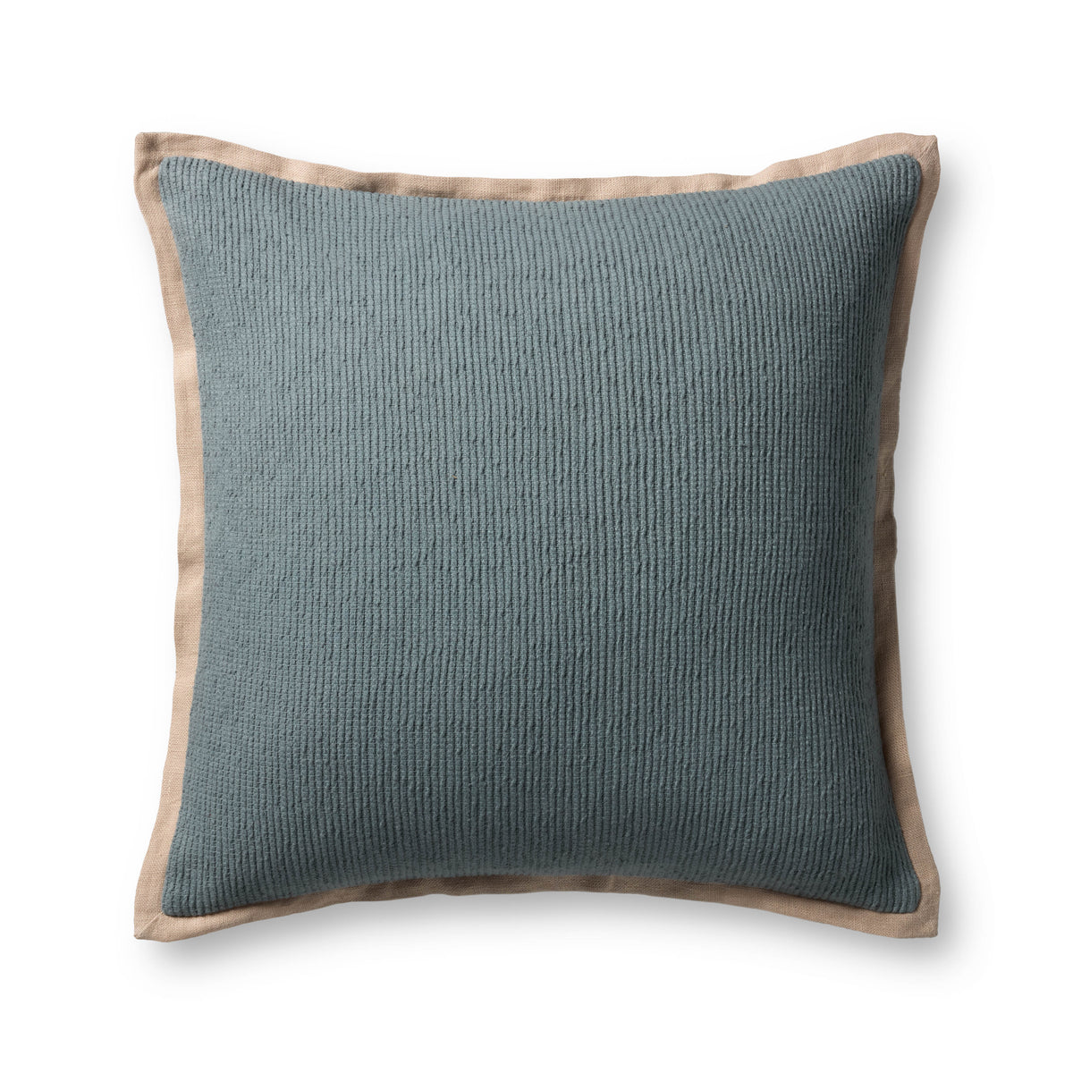 Blue Pillow (Pattern 9) — a Loloi pillow at Laurie Yapp Home.