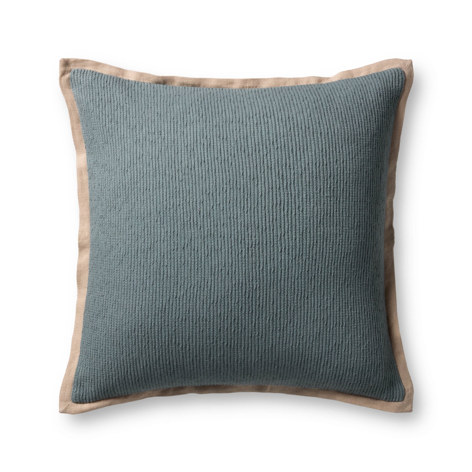 Blue Pillow (Pattern 9) — a Loloi pillow at Laurie Yapp Home.