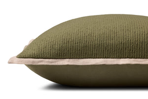 Green Pillow (Pattern 8) shown from a different angle to reveal its pattern.