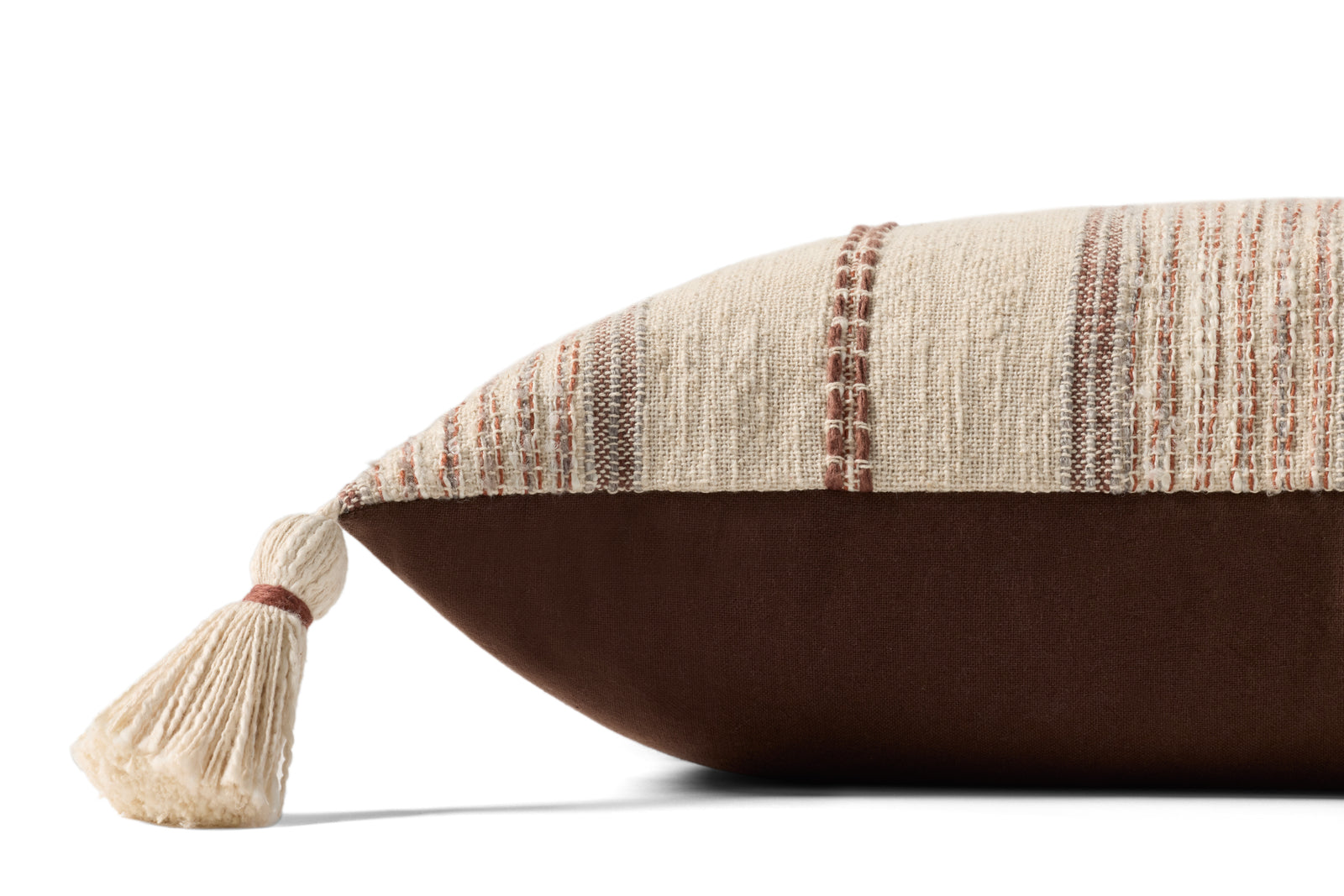 Ivory / Multi Pillow (Pattern 1) — a Loloi pillow at Laurie Yapp Home.