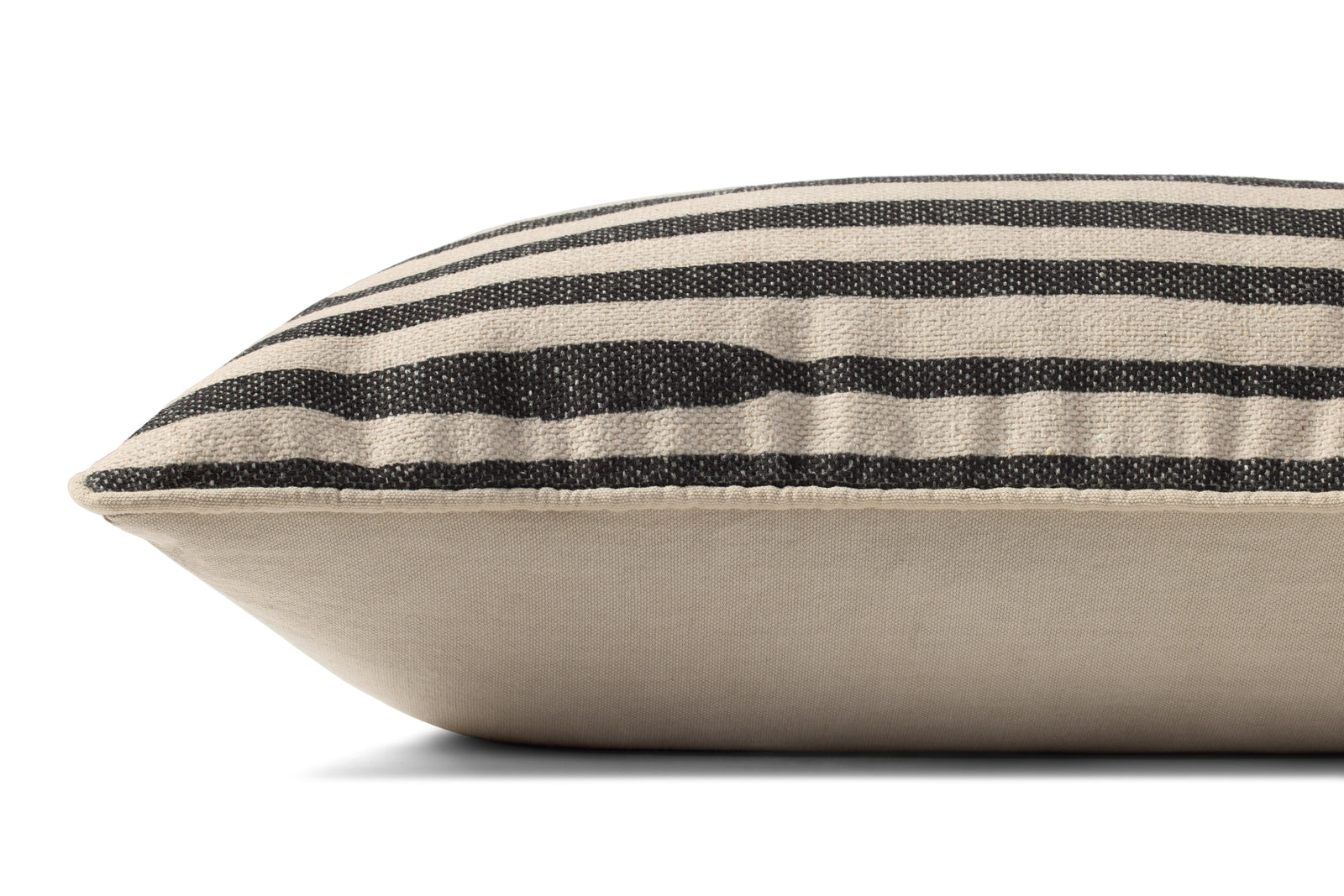 Natural / Black Pillow — a Loloi pillow at Laurie Yapp Home.