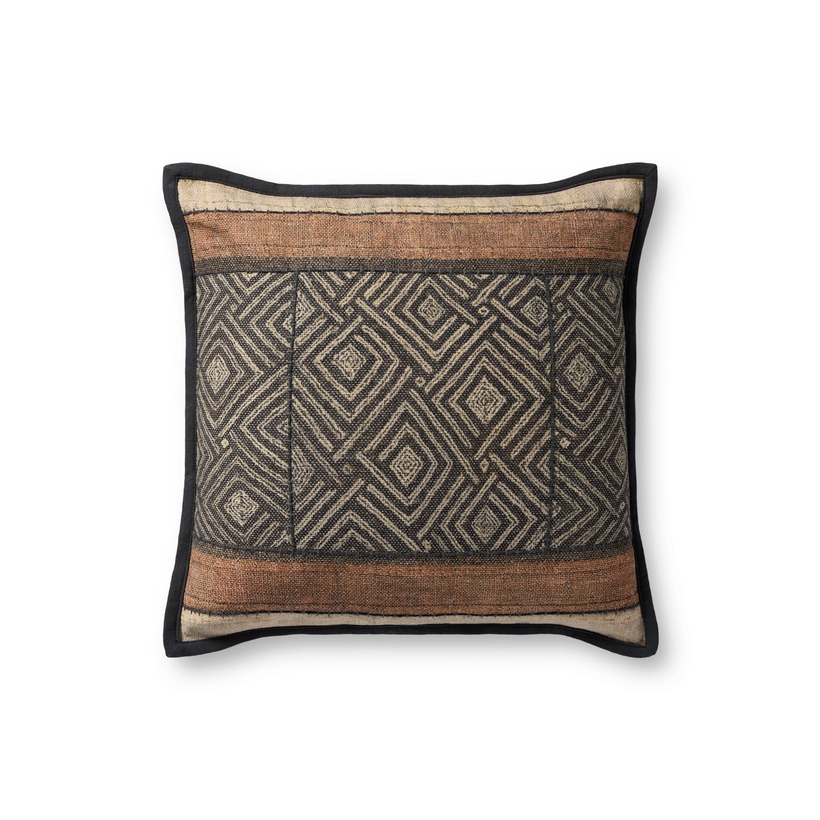 Multi Pillow (Pattern 11) — a Loloi pillow at Laurie Yapp Home.