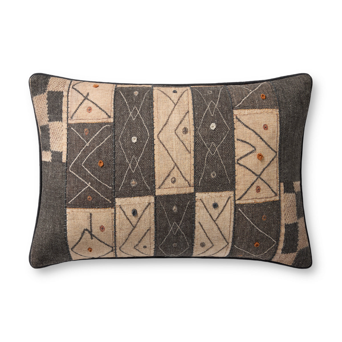Multi Pillow (Pattern 14) — a Loloi pillow at Laurie Yapp Home.