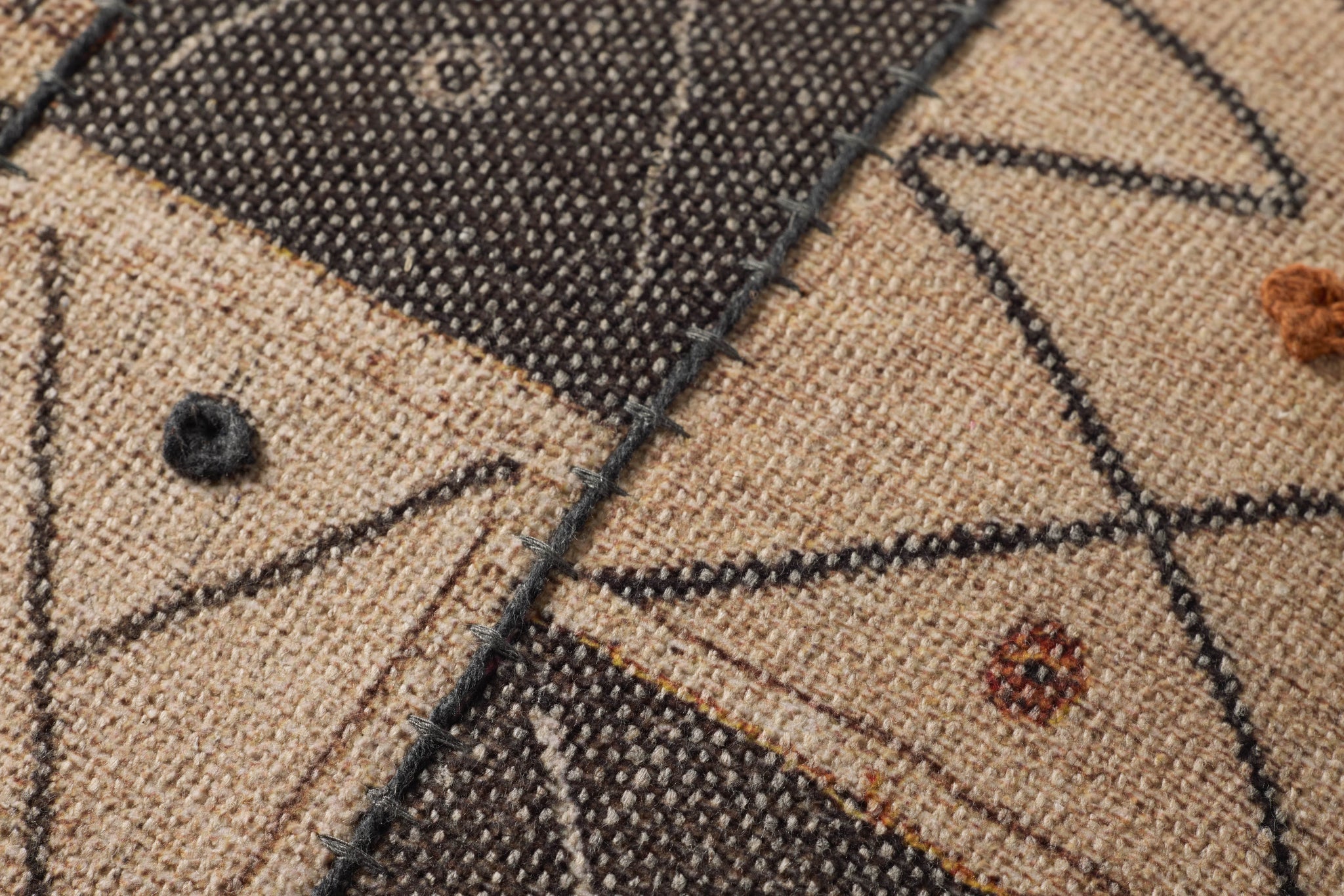 Multi Pillow (Pattern 14) shown from a different angle to reveal its pattern.